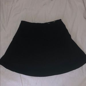 Simple black skirt